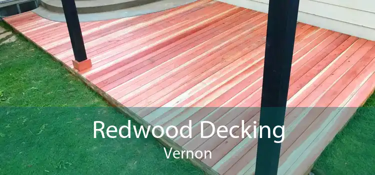 Redwood Decking Vernon