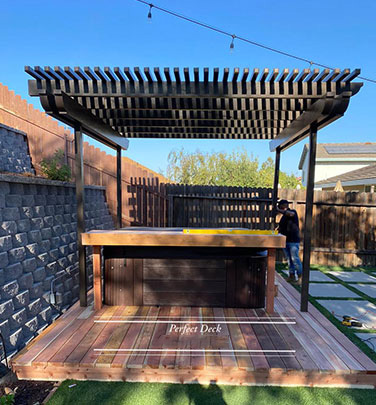 Cedar Decking in Vernon, CA