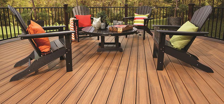 Black TREX Decking in Vernon, CA