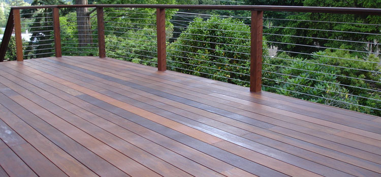 Installing IPE Decking in Vernon, CA